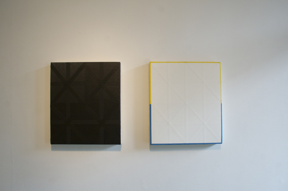 both acrylic on canvas 15x13 2009